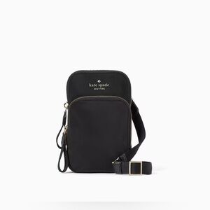 Kate Spade Nylon Dual Zip Crossbody Bag
